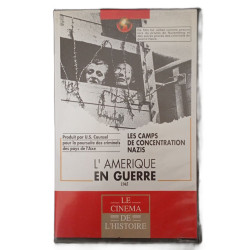 VHS - les camps de concentration nazis l'amerique en guerre 1945