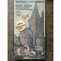 Schumann Symphonien 1-4 - Rafael Kubelik Cassette Audio-K7 NEUVE...