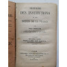 Institutions et Moeurs de la France