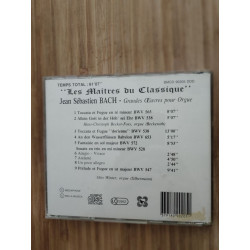 Les maîtres du classique - jean sébastien bach : grandes oeuvre...