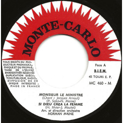 Monsieur Le Ministre