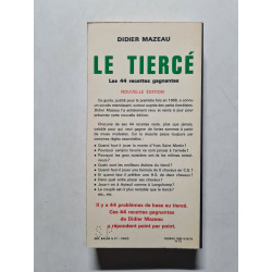 Le Tiercé les 44 reccettes gagnantes