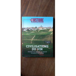 REVUE DANS L'HISTOIRE CIVILISATIONS DU VIN glenat prisma