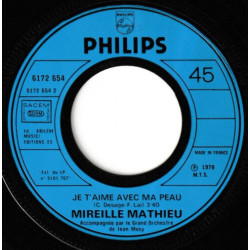 Un Dernier Mot D'amour / Je T'aime Avec Ma Peau