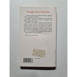 Passager pour Francfort