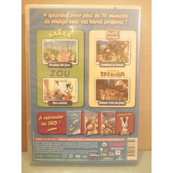 Les DVD de tes héros préférés Zou Babar Tatonka Mike DVD