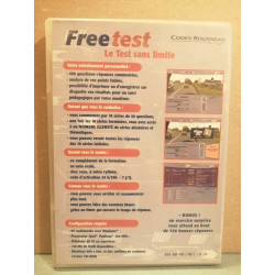 Free Test - Spécial permis de conduire PC CD-ROM Codes Rousseau