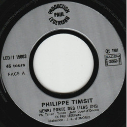 Henri Porte Des Lilas