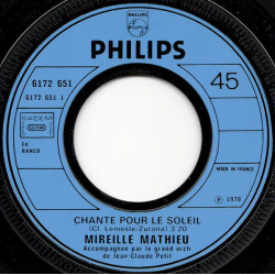 Chante Pour Le Soleil