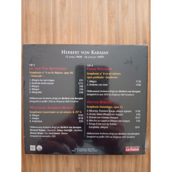 Herbet von karajan - 4 symphonies majeures