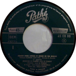 Adagio Pour Cordes Et Orgue