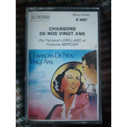 Chansons de nos vingt ans-Fernad Lorillard Cassette Audio-K7 Les...