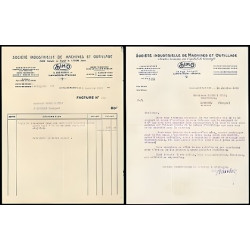 Factures SIMO Société Industrielle de Machines et Outillage...