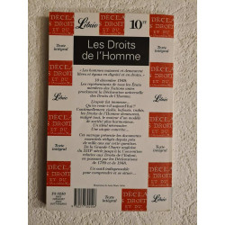 Les droits de l'homme