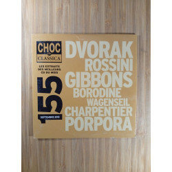 Dvorak rossini gibbons borodine wagenseil charpentier porpora