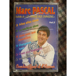 Marc Pascal vedette de la Chance aux Chansons Cassette Audio-K7...