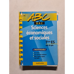 Sciences Economiques Et Sociales Terminale Es. Obligatoire et...