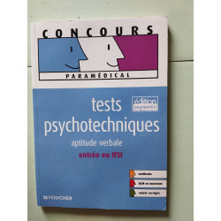 Tests psychotechniques: Aptitude verbale entrée en IFSI