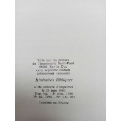 Itinéraires Bibliques Voyage au moyen orient