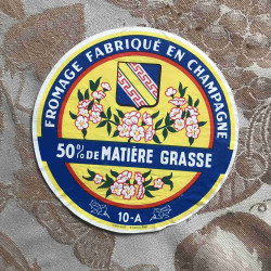 Fromage fabriqué en Champagne 10-A