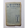 L'oeuvre de Rabelais