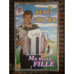 RENE grolier MA BELLE FILLE vol 8 cassette audio k7 DISCOVER 6 4