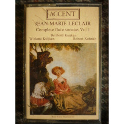 Complete flute sonatas vol 1 Cassette Audio-Accent ACC 8435
