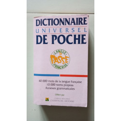 Dictionnaire universel de poche