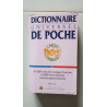 Dictionnaire universel de poche