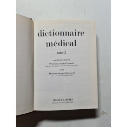 Dictionnaire médical larouse thematique tome 2 - 1976