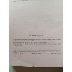 Le normal et le pathologique