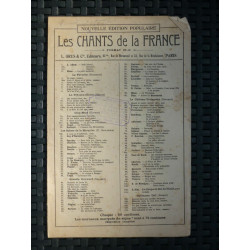 Partition Cappeau de Roquemaure Noël Les Chants de la France L....