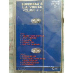 Supersax L.A. Voices Volume 2 Cassette Audio-K7 NEUVE SOUS BLISTER