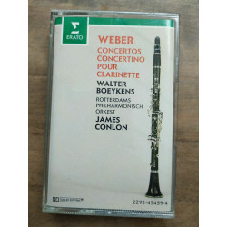 Weber Concertos pour clarinette - Walter Boeykens James Conlon...