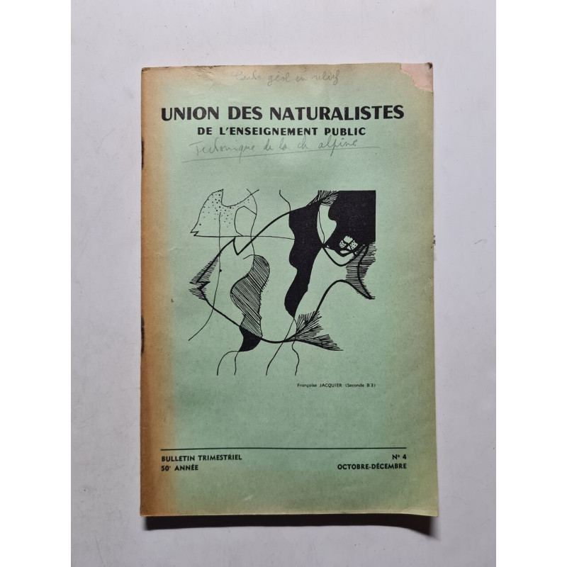 Union des Naturalistes de l'Enseignement Public nº 4