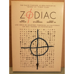 Zodiac Mark Ruffalo Robert Downey Jr. DVD