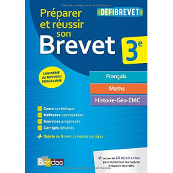 Préparer et réussir son Brevet - Nouveau programme 2016