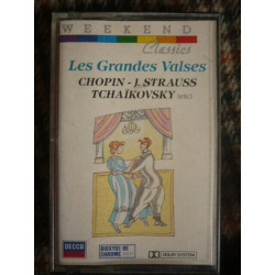 LES GRANDES VALSES CHOPIN-J.STRAUSS... Cassette Audio-K7 DECCA 417...