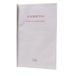 Le Robert Plus: Dictionnaire De La Langue Francaise