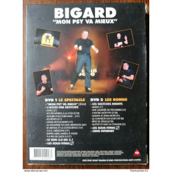 DVD Jean-Marie Bigard - Mon Psy Va Mieux 2 dvds