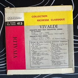 Vivaldi - Concerto pour deux trompettes cordes et clavecin...