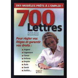 700 LETTRES Pour Régler Vos Litiges Et Garantir Vos Droits First