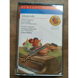 Tchaikovsky Piano Concerto - Zubin Mehta Cassette Audio-K7 CBS Records