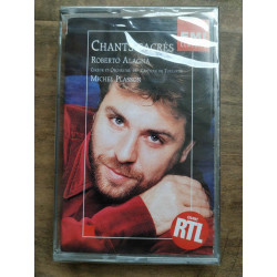 Chants sacrés -Roberto Alagna Michel Plasson Cassette Audio NEUVE...