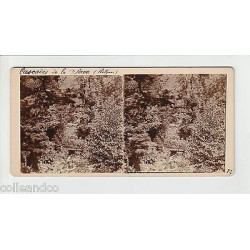 Vue Stéréoscopique Stéréo ALSACE Vue Couvent de Sainte Odile st...