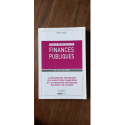 Revue Française De Finances Publiques n106 Avril 2009 l g d j 2009