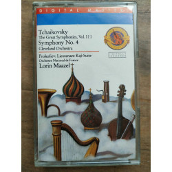 Tchaikovsky The Great Symphonies Vol 3 - L. Maazel Cassette Audio...