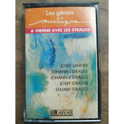 Les génies de la musique - À Vienne avec Les Strauss Cassette Audio-K7
