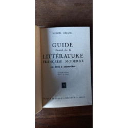 Guide Illustré de la Littérature Française moderne