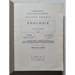Zoologie I Invertébrés